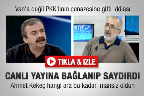 BDP'li Sırrı Süreyya eleştirilere sert tepki verdi - izle