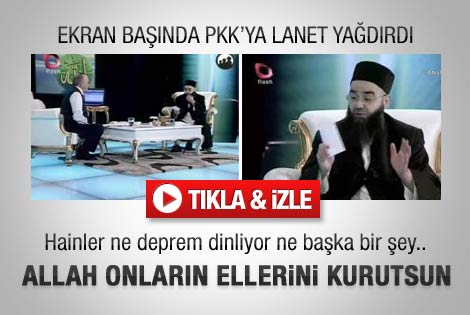 Cübbeli Hoca'dan PKK'ya lanet - izle