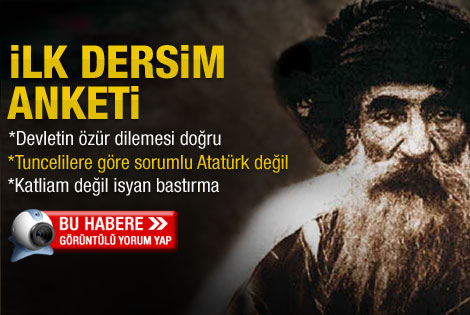 Türkiye Dersim'den özür dileyecek