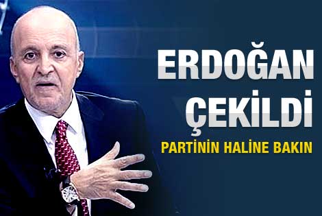 Birand: Erdoğan çekildi partinin haline bakın