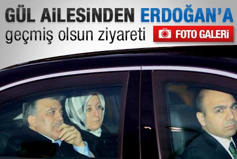 Cumhurbaşkanı Gül Erdoğan'ı ziyaret etti