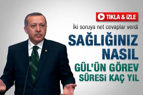 Erdoğan sağlık durumu ile ilgili açıklama yaptı