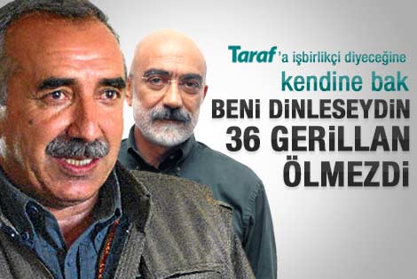 Ahmet Altan Murat Karayılan'a yanıt verdi