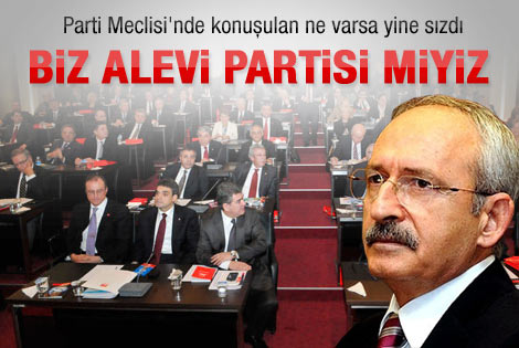 CHP'de biz Alevi partisi miyiz kavgası