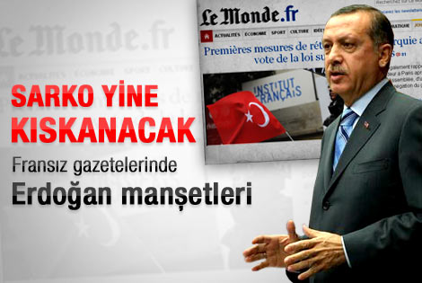 Başbakan Erdoğan'ın sözleri Fransız basınında