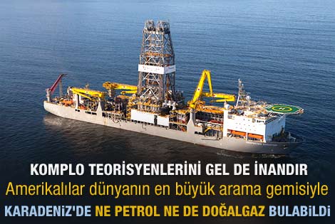 TPAO Karadeniz'deki sondaj çalışmasını bitirdi