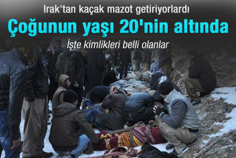 Uludere'de ölenlerin kimlikleri belli oldu