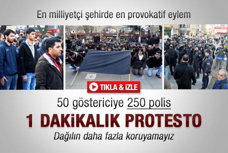 Uludere için oturma eyleminde gerginlik
