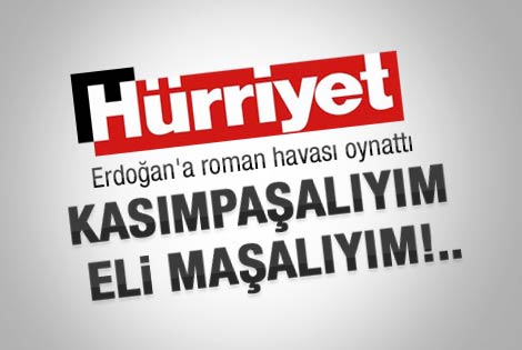 Hürriyet'ten çok konuşulacak Erdoğan karikatürü