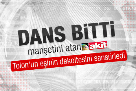 Hurşi Tolon'un eşine Yeni Akit sansürü