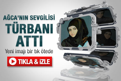Ağca'nın eski sevgilisi Rabia Kazan türbanı attı