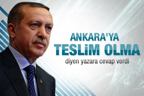 Erdoğan'dan Cengiz Çandar'a cevap