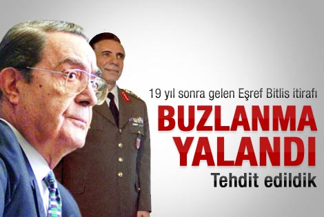 Eşref Bitlis'in ölümüyle ilgili önemli itiraf