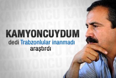 Sırrı Süreyya'nın kamyoncu kaydı Trabzon'da çıkmadı