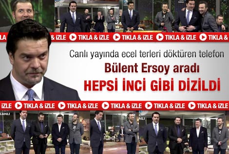 Bülent Ersoy'un telefonu Beyaz Show'u karıştırdı - izle