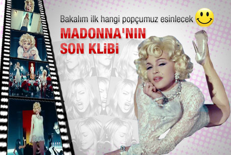 Madonna yeni klip çekti - Video