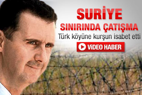Çatışmalar Türkiye sınırına dayandı - izle