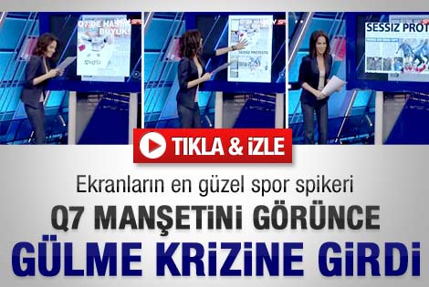 Dilara Gönder canlı yayında gülme krizine girdi