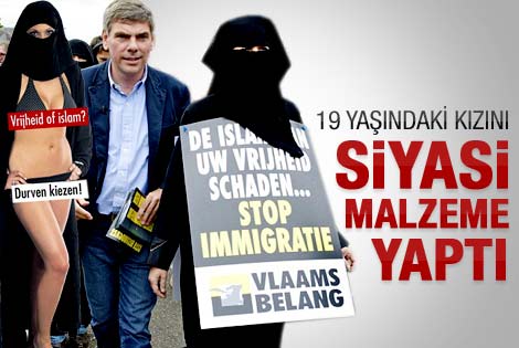 Türk düşmanı Belçikalı'dan pankart savunması