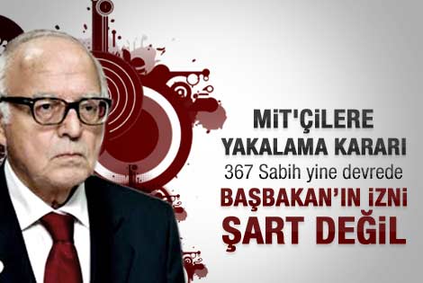 Kanadoğlu: MİT'çilerin ifadesi için izin şart değil