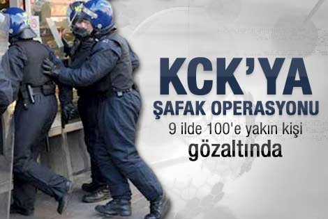 İstanbul'da KCK operasyonu