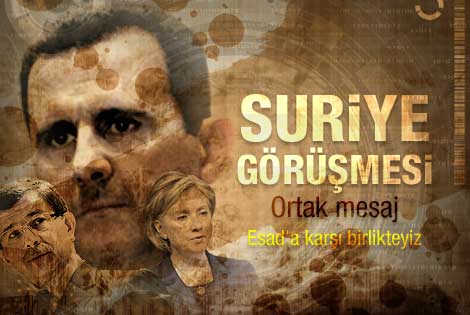 Davutoğlu ve Clinton'dan ortak açıklama