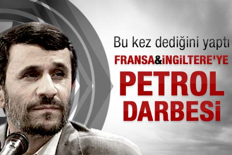 İran'dan İngiltere ve Fransa'ya petrol resti