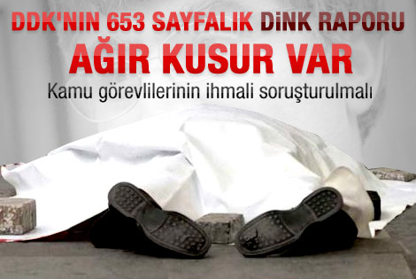 DDK Dink raporunu tamamladı