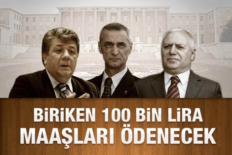 Tutuklu vekillere maaşları ödenecek