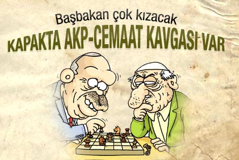 AK Parti ve Cemaat Gırgır kapağında