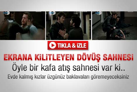 Kuzey'in dövüş sahnesi ekrana kilitledi - Video