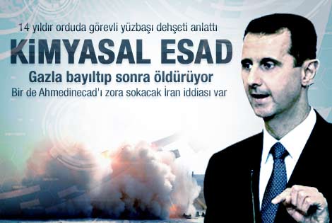 Esad kimyasal silah kullanıyor