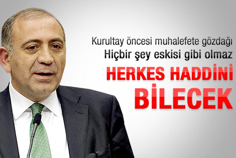Gürsel Tekin kurultay öncesi konuştu