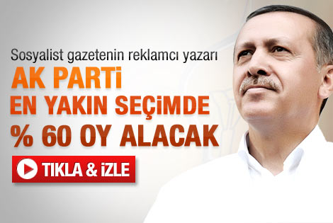 Başsoy: AK Parti en yakın seçimde % 60 oy alır