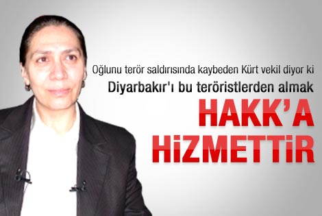 Oya Eronat'tan BDP'li belediyeye terörist benzetmesi