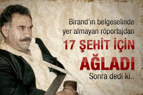 Öcalan Roma'da ağladı