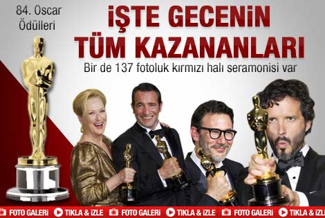 Oscar ödülleri sahiplerini buldu - Galeri
