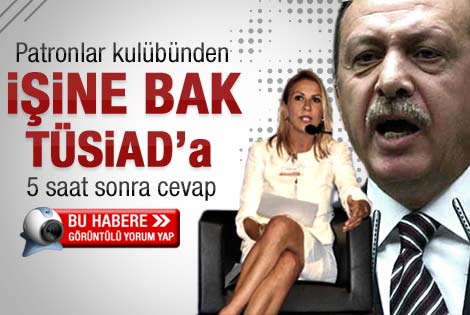TÜSİAD'dan Erdoğan'a eğitim cevabı