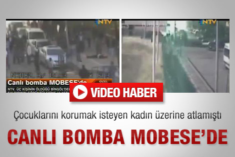 Canlı bomba MOBESE'de - Video