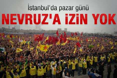 BDP'nin Nevruz talebine valilik engeli