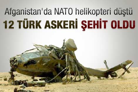 Afganistan'da 8 Türk askeri şehit oldu