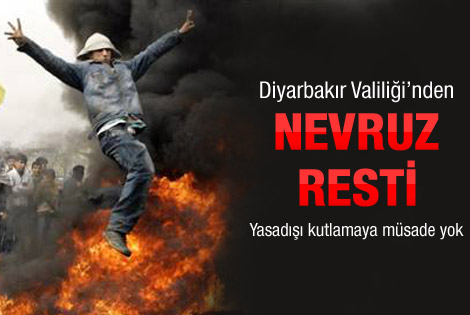 Diyarbakır Valiliği'nden Nevruz resti