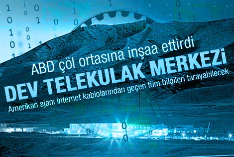 ABD'de çöl ortasına dev telekulak