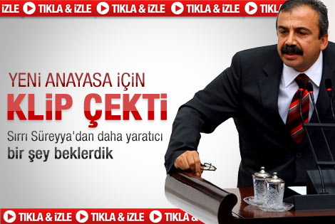 Sırrı Süreyya yeni anayasa için klip çekti - Video