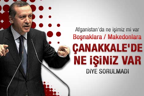 Erdoğan'dan Afganistan'da ne işimiz var diyenlere cevap