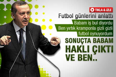 Erdoğan: Kramponlarımı kömürlükte saklardım