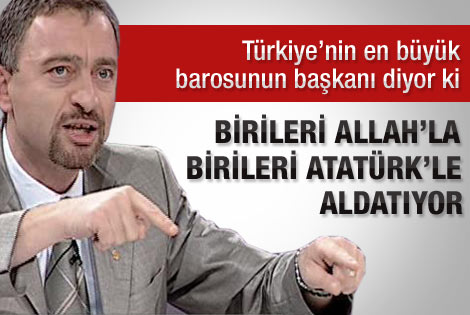 Kocasakal: Birileri Allah'la diğeri Atatürk'le aldatıyor