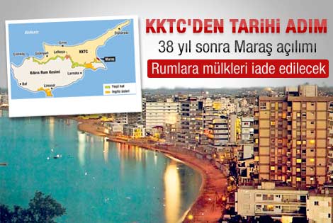 KKTC'den sürpriz Maraş açılımı