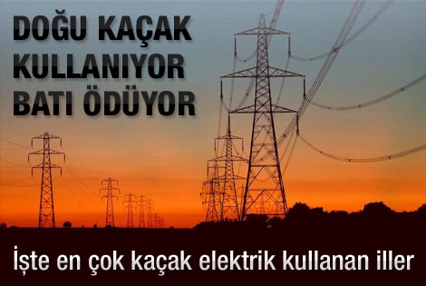 Kaçak elektrik fena çarpacak