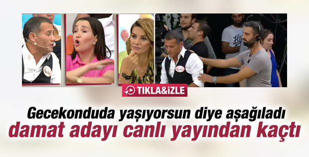 Gelin adayı Nilgün Esra Erol'un programını karıştırdı İZLE